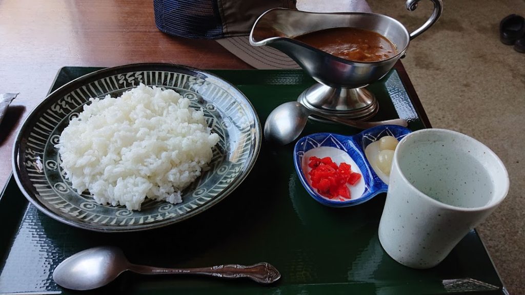 みやま山荘のカレー