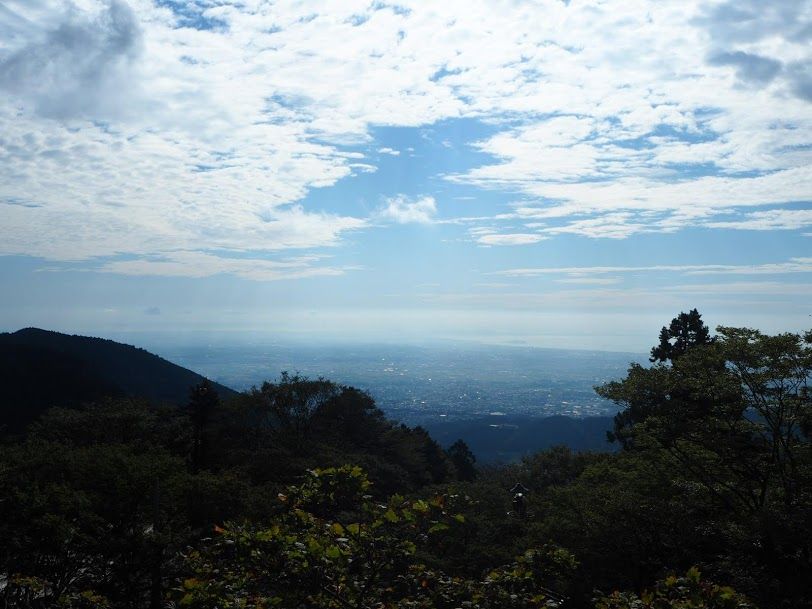 大山下社からの眺め