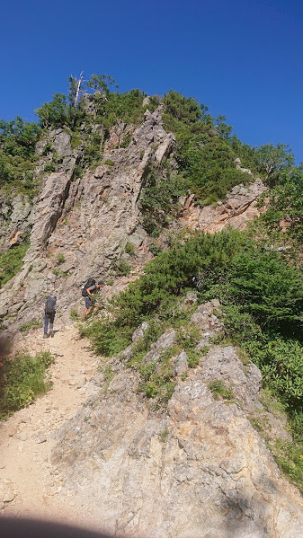 東鎌尾根スタート