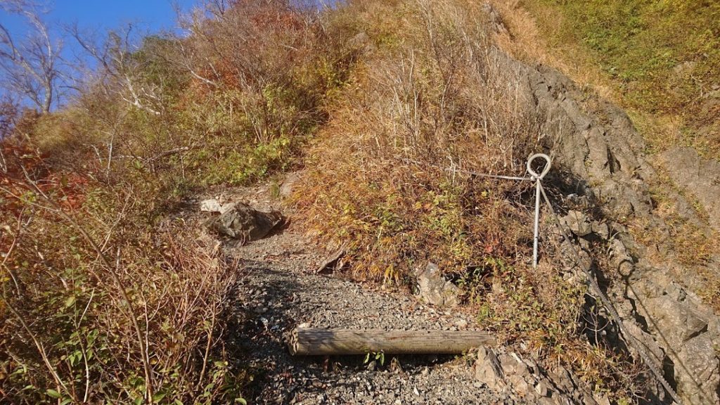 丹沢主稜縦走の登山道７