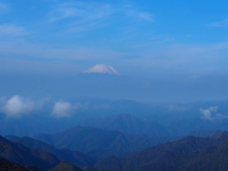 塔ノ岳からの富士山