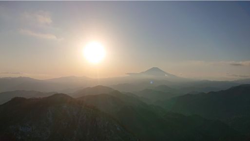 塔ノ岳からの眺め