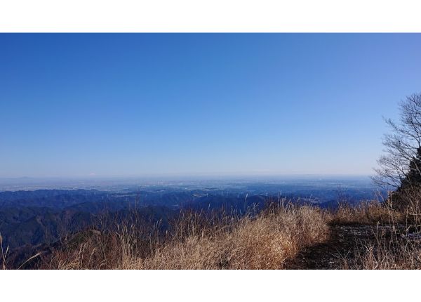 棒ノ折山山頂からの眺め