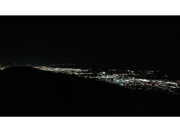 花立山荘からの夜景
