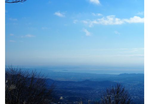 櫟山からの眺め
