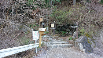 さわらびの湯から登山口へ４