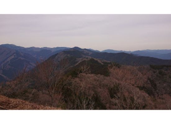   岩茸石山からの眺望