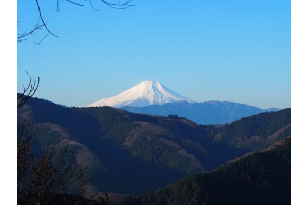 富士見台からの富士山