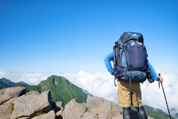 登山者の図