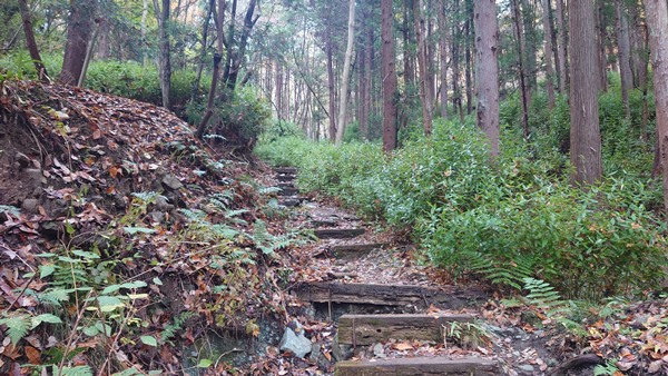 横瀬駅から登山道へ⑥